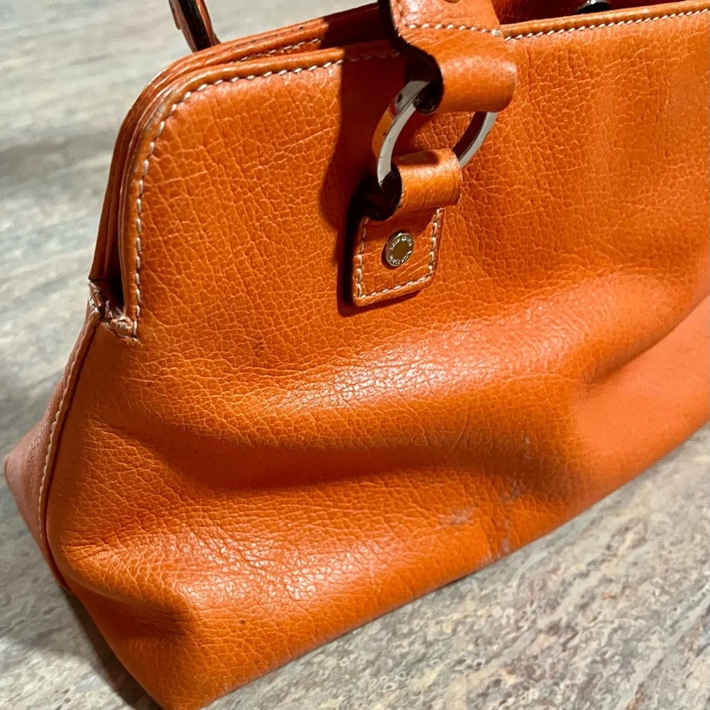 kate spade Orange Leather Satchel